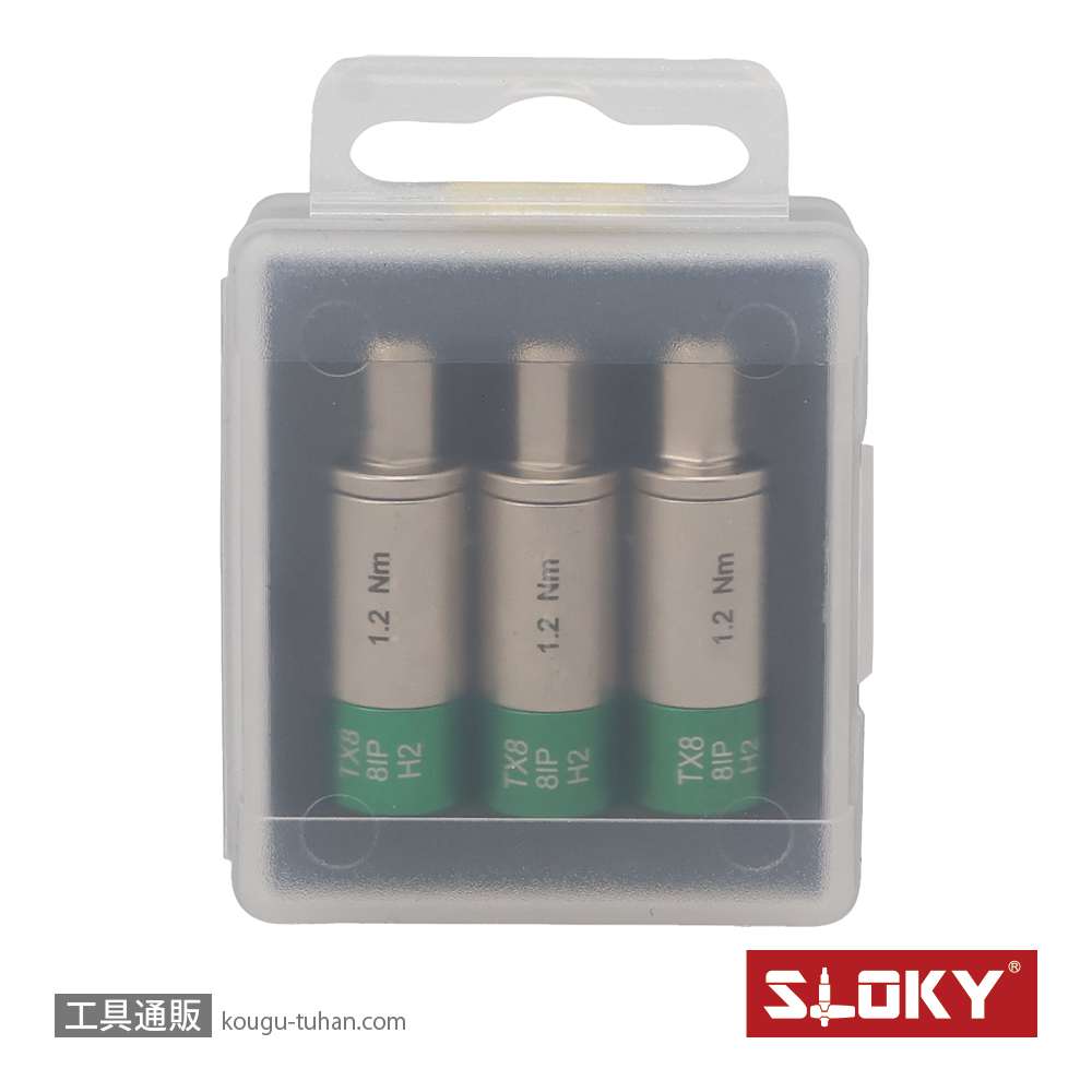 SLOKY TOK-12-TX08 3本組トルクアダプター 1.2Nm TX08の画像