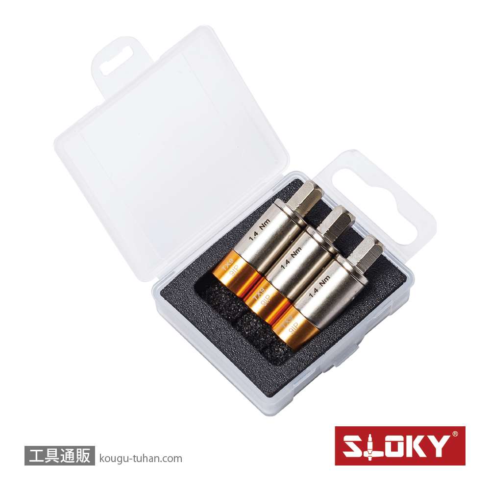 SLOKY TOK-12-TX09 3本組トルクアダプター 1.4Nm TX09の画像