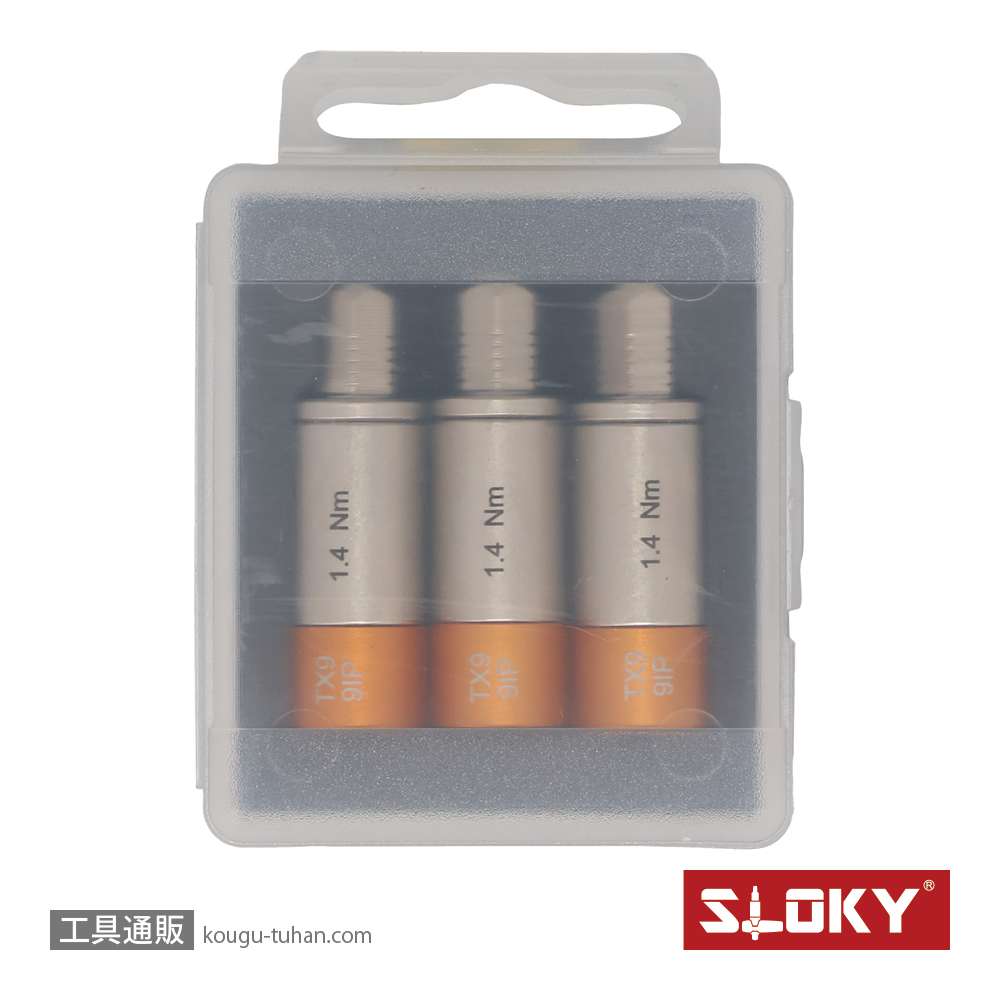 SLOKY TOK-12-TX09 3本組トルクアダプター 1.4Nm TX09の画像