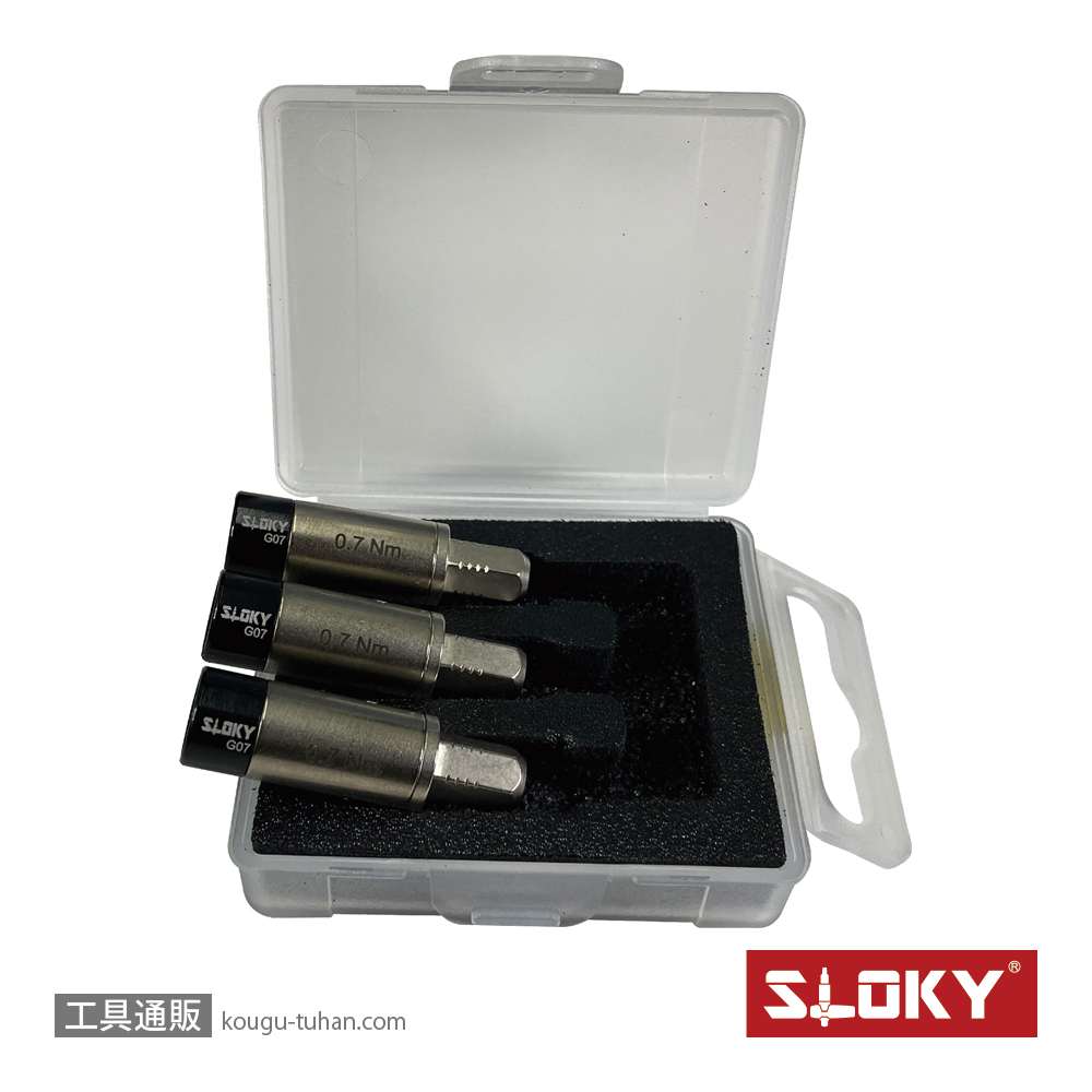 SLOKY TOK-12-10-0.5 トルクアダプター3本組 0.5Nmの画像