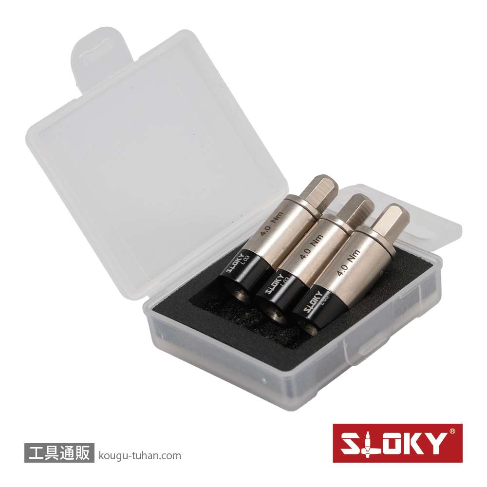 SLOKY TOK-12-4.0 3本組トルクアダプター 4.0Nmの画像
