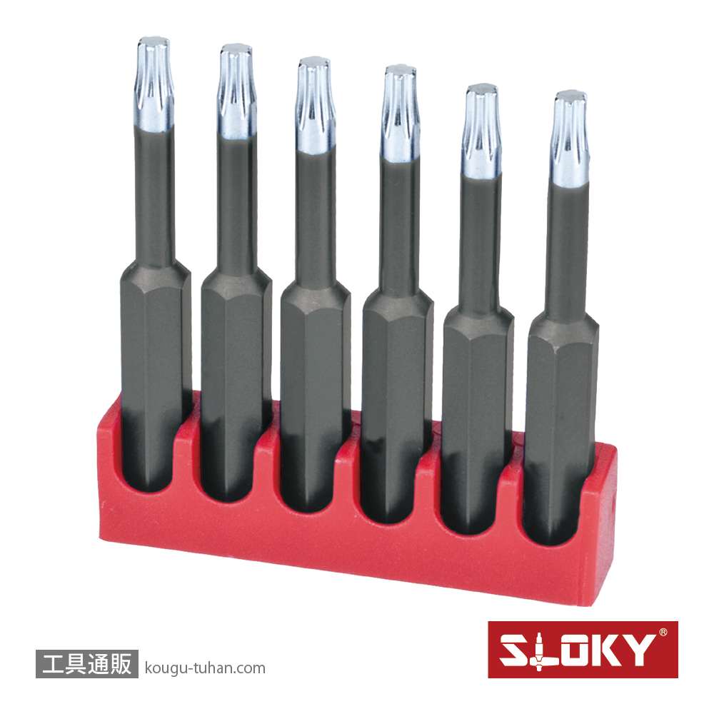 SLOKY BIT50-25IP 6本組IPロングビット 25IPの画像