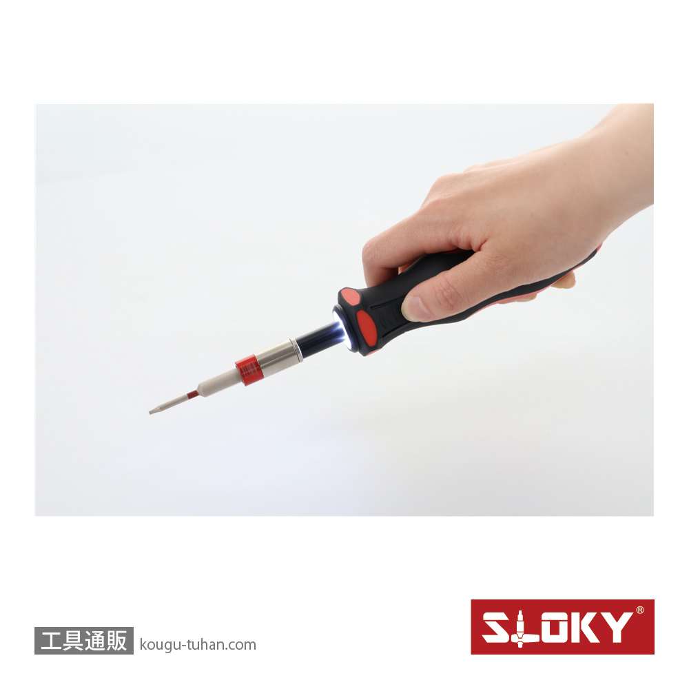 SLOKY S124TK-00225-00 電動ドライバー(赤&黒)の画像