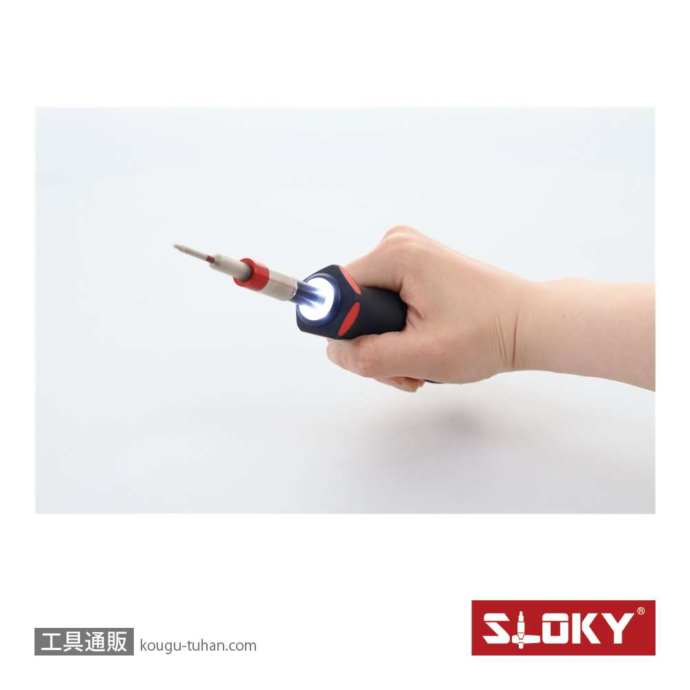 SLOKY S124TK-00225-00 電動ドライバー(赤&黒)の画像