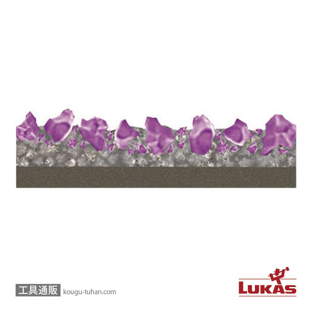 LUKAS A67641000601547 100セラミック60 パープルグレイン【5点セット】の画像