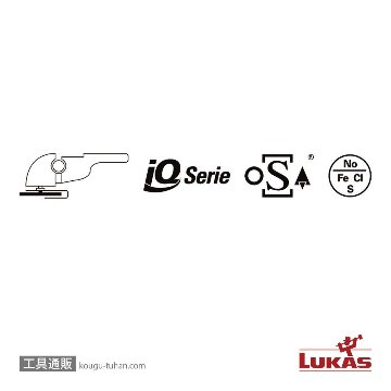 LUKAS A67441000601465 V2P 100 ZK60 スチールFLディスク【10点セット】の画像