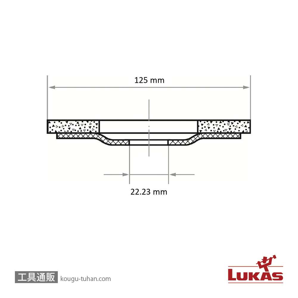 LUKAS A27151250401406 SLTO 125 ZK #40【10点セット】の画像