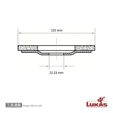 LUKAS A27151250801406 SLTO 125 ZK #80【10点セット】の画像