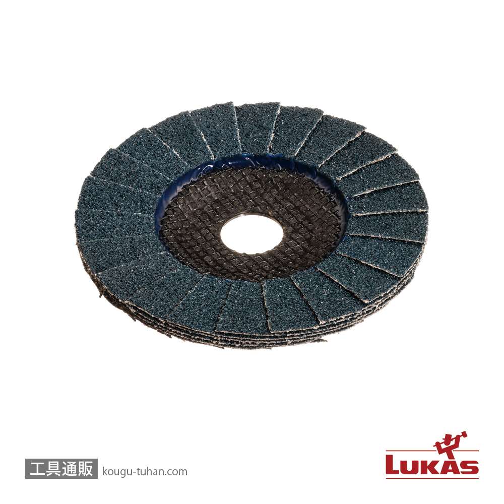 LUKAS A27441250601465 #60/125mm フラップディスク【10点セット】の画像