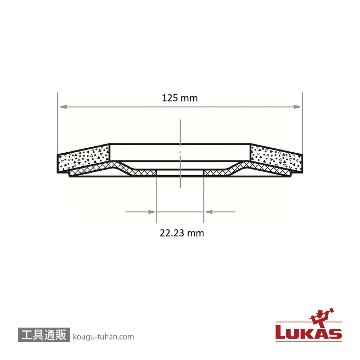 LUKAS A27181250401406 SLTR 125 ZK #40【10点セット】の画像