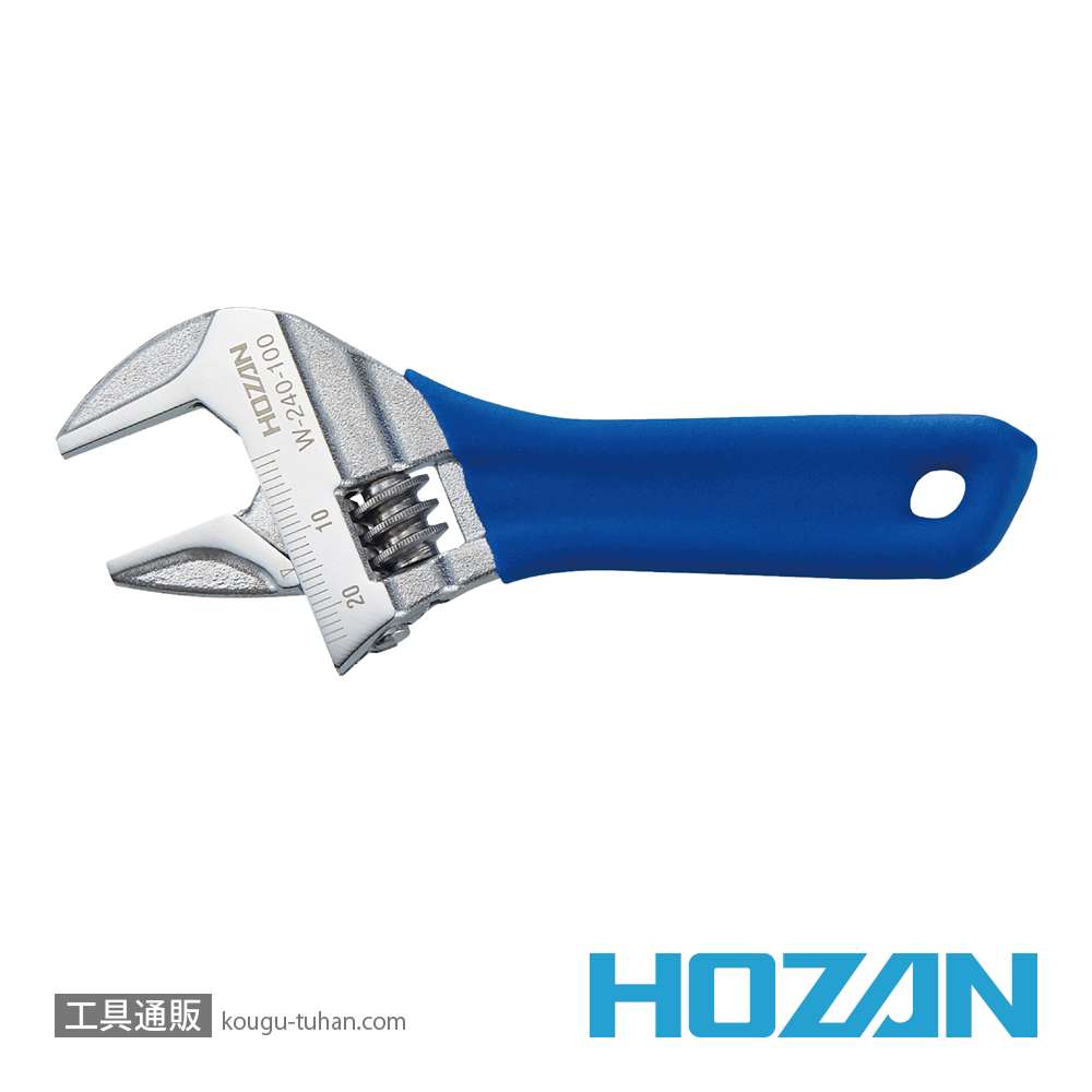 HOZAN W-240-100 モンキーレンチの画像