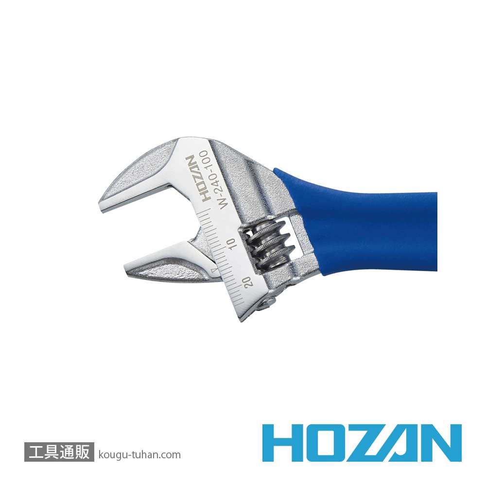 HOZAN W-240-100 モンキーレンチの画像