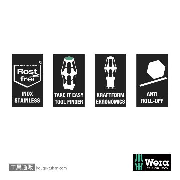 Wera 3367 ステンレストルクスドライバー TX15の画像