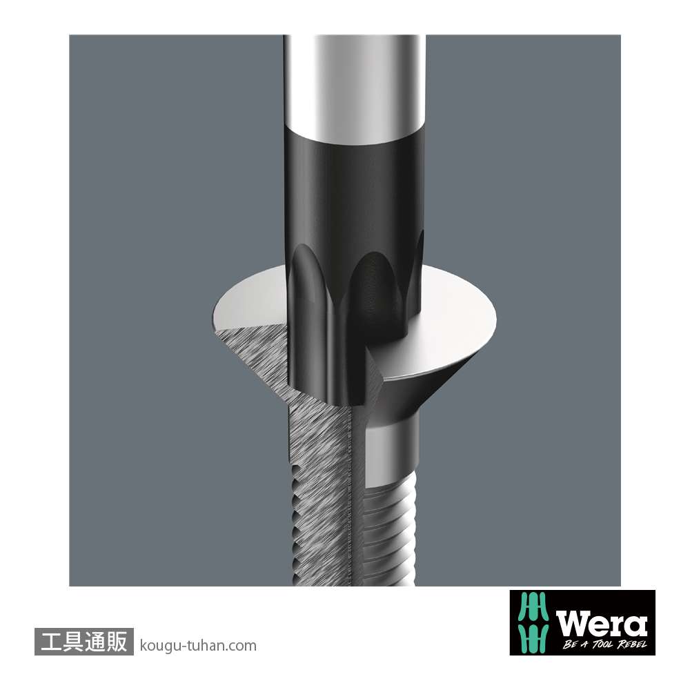 Wera 367 いじり止めトルクスドライバー TX25 B0 軸長100mmの画像