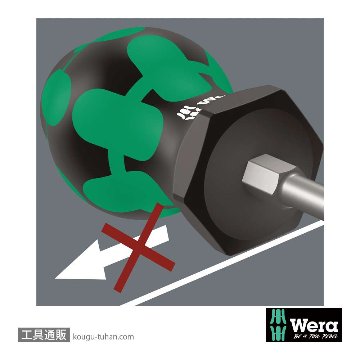 Wera 335 スタビマイナスドライバー 1.0x5.5mmの画像