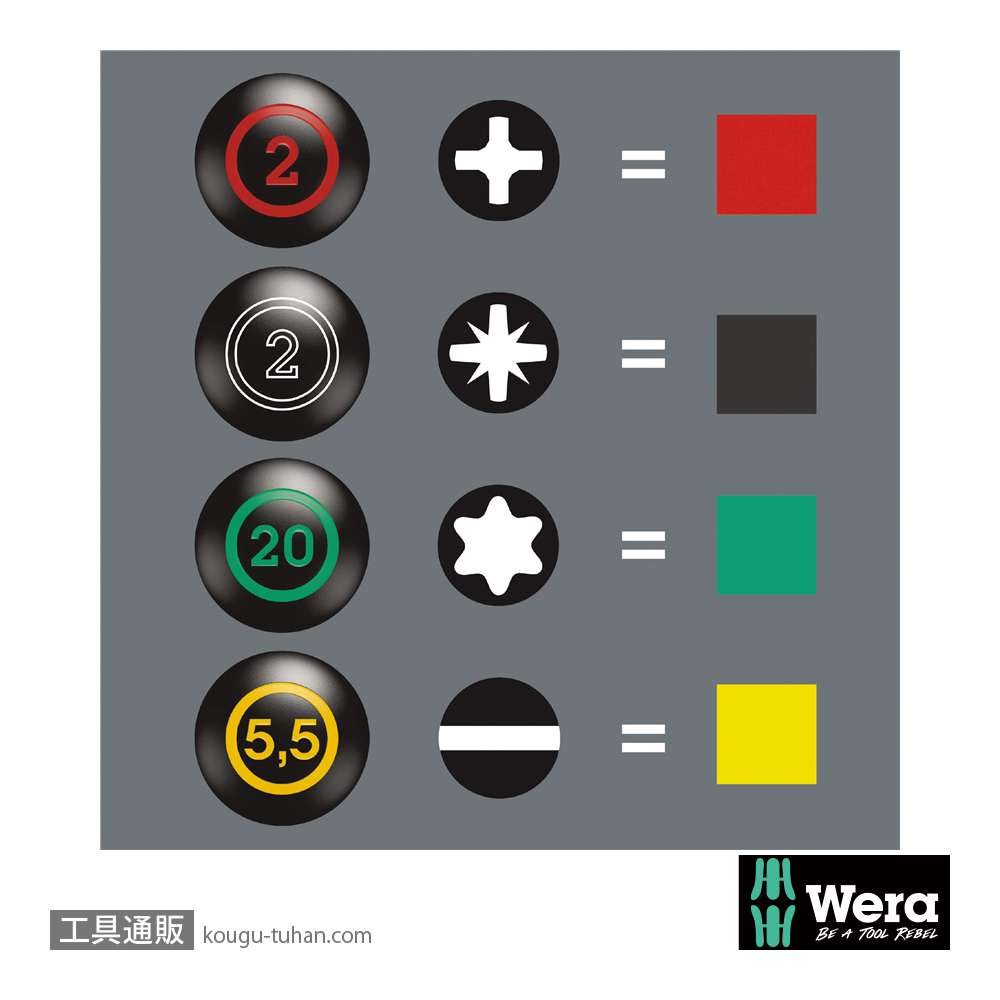 Wera 335 スタビマイナスドライバー 1.2x6.5mmの画像