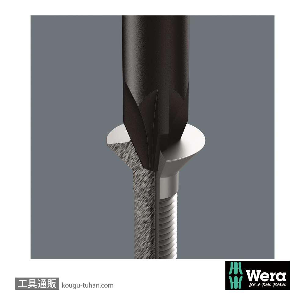 Wera 1555 PZ ESD精密ポジドライバー PZ0 軸長60mmの画像