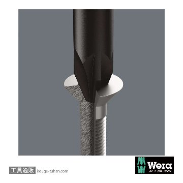 Wera 1555 PZ ESD精密ポジドライバー PZ0 軸長60mmの画像
