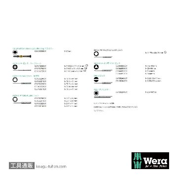 Wera Kompakt 21 ESD差し替え式精密ドライバーセットの画像
