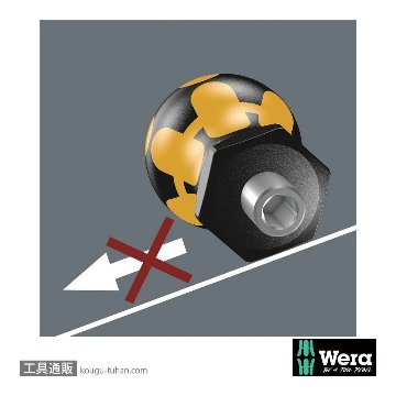 Wera 809/1 ESDドライバハンドル(固定リング付き)の画像