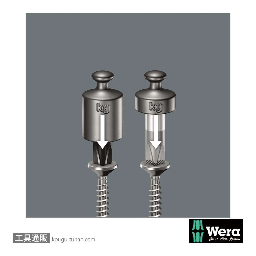 Wera 3162 i PH 絶縁ステンレスプラスドライバー PH1 軸長80mmの画像