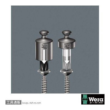 Wera 3165 i/6 ラック付き絶縁ステンレスドライバーセット6本組(PZ,-)の画像