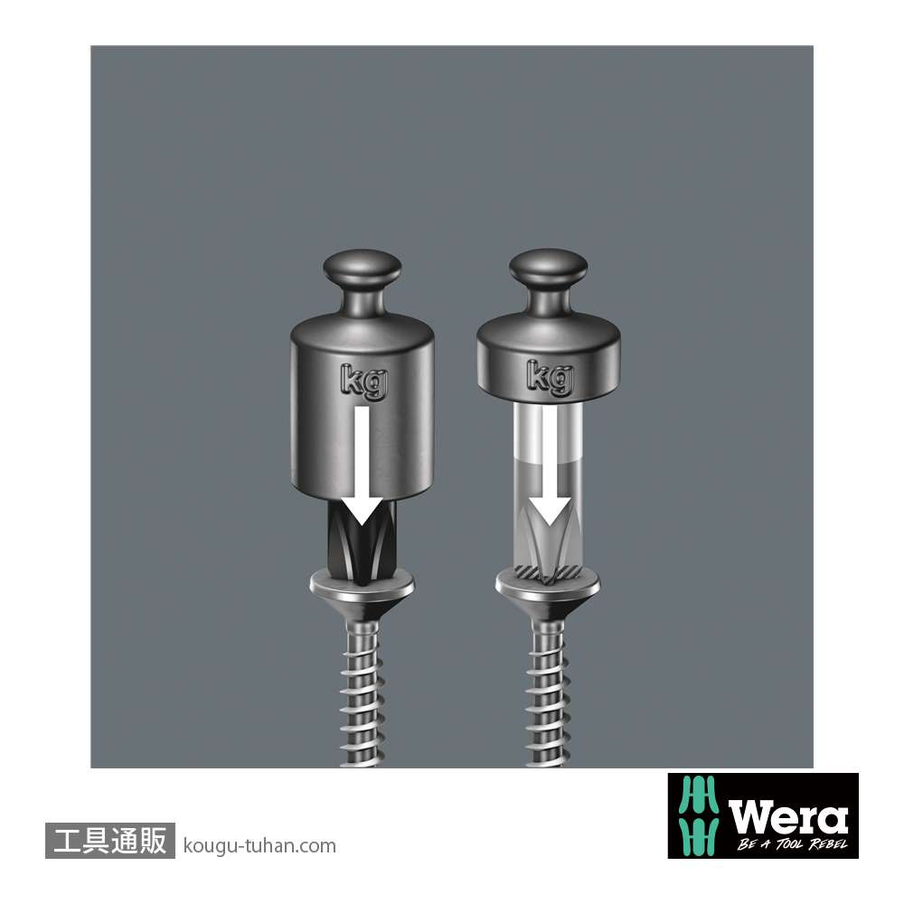 Wera 160 i/7 ラック付き絶縁ドライバーセット7本組(+,-,検電)の画像