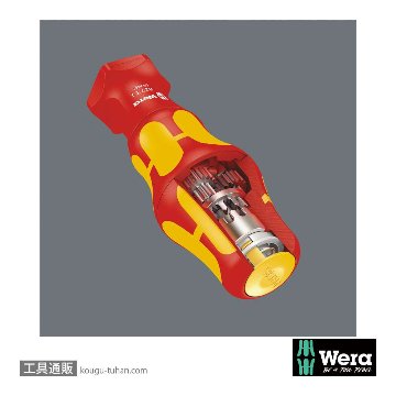 Wera 827 T i 絶縁加速差し替えドライバーハンドルの画像