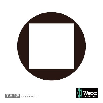 Wera 68 i 絶縁四角ブレード #1 L157mmの画像