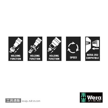 Wera 8100 SB All-in サイクロップスピードラチェット3/8SQオールインセットの画像