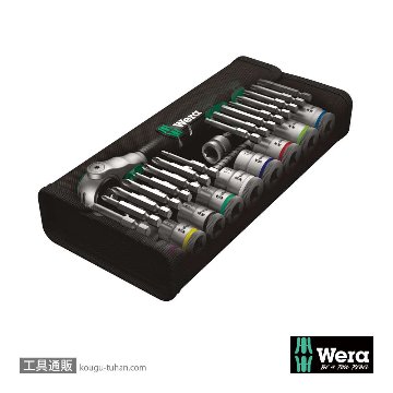 Wera 8100 SB 6 サイクロップスピードラチェット3/8SQセットの画像