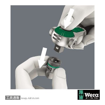 Wera 8000 C サイクロップスピードラチェット1/2SQの画像