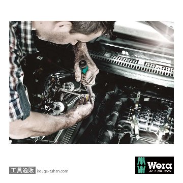 Wera 8006 C サイクロップ ハイブリットラチェット1/2SQ(ハンドルのみ)の画像