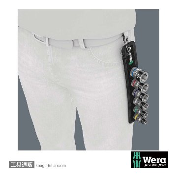 Wera C 1 サイクロップ1/2SQソケットセット(ベルト型ホルダ,ホールド仕様)の画像