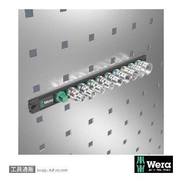 Wera C Inch1 サイクロップ1/2SQソケットセット(インチ,マグネットレール)の画像
