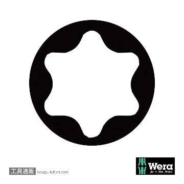 Wera 8767 C HF 1/2SQトルクスビットソケット(ホールド仕様) TX50 軸長60mmの画像