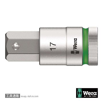 003828 ZYKLOPビットソケット(Hex) 1/2DRx17mm HF