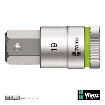 003829 ZYKLOPビットソケット(Hex) 1/2DRx19mm HF