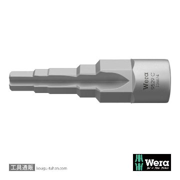 Wera 9529 C SB 1/2SQラジエター用5段ソケットの画像