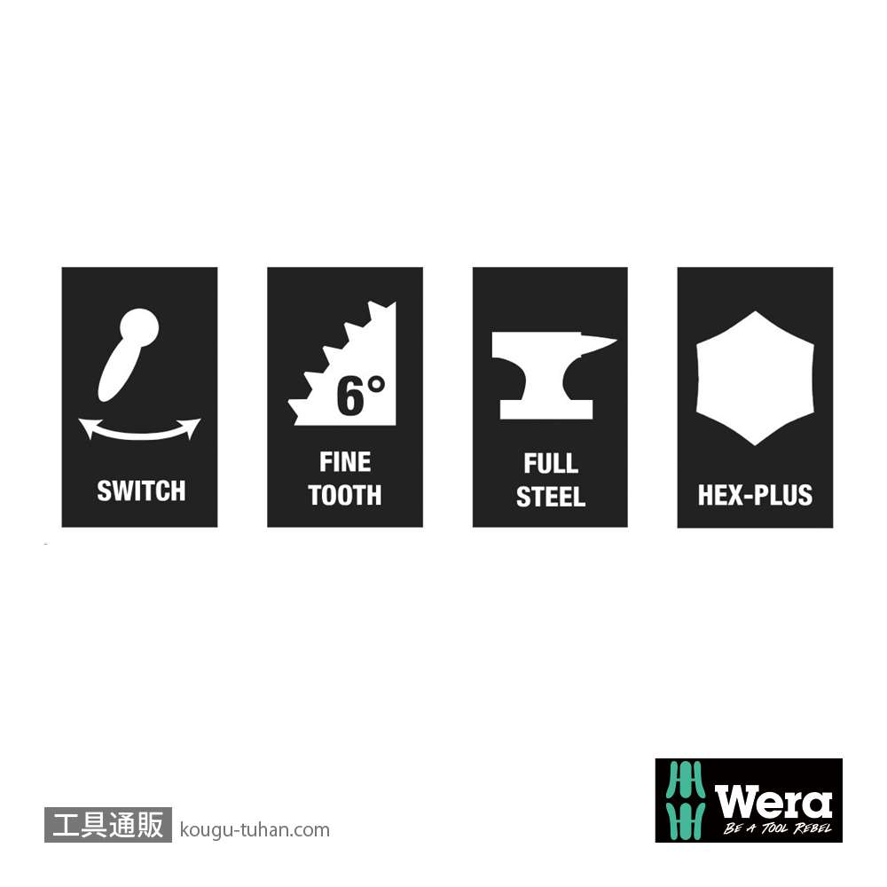 Wera ビットチェック10 サイクロップミニ1 ビットセット10点の画像