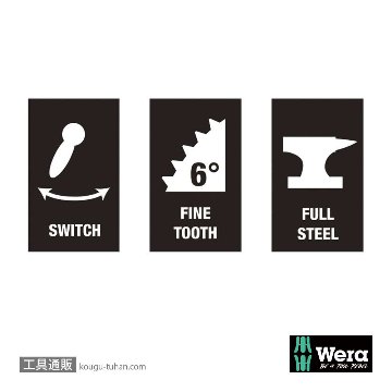 Wera 8005 サイクロップミニ2 サイクロップソケット用ラチェットの画像