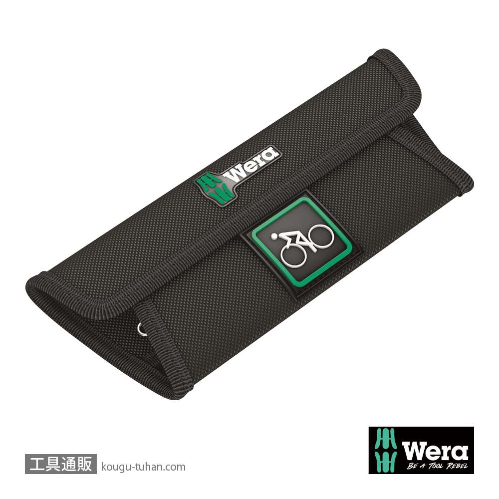 Wera 自転車セット10 Joker 片口スパナセット(5本,ポーチ付き)の画像