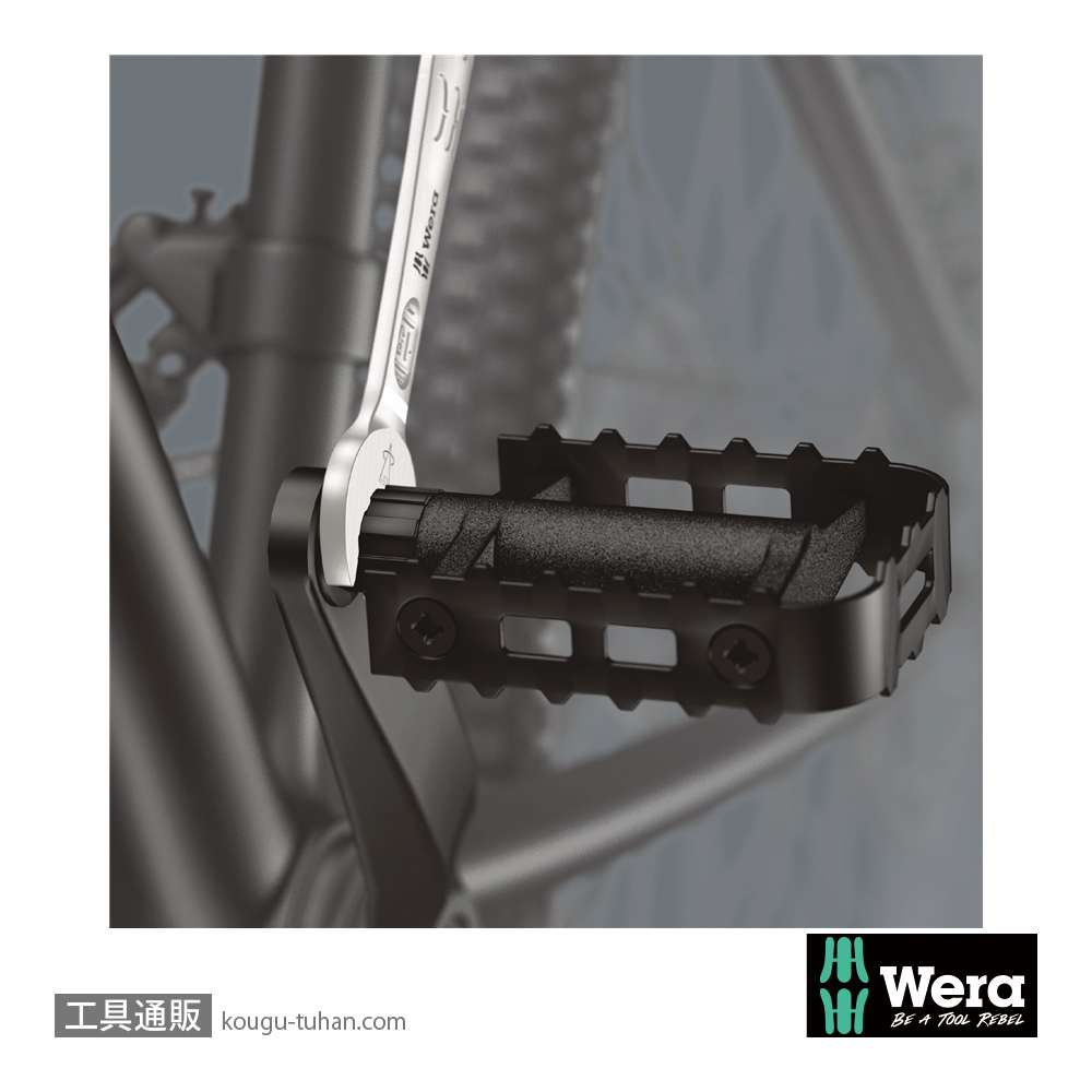 Wera 自転車セット10 Joker 片口スパナセット(5本,ポーチ付き)の画像