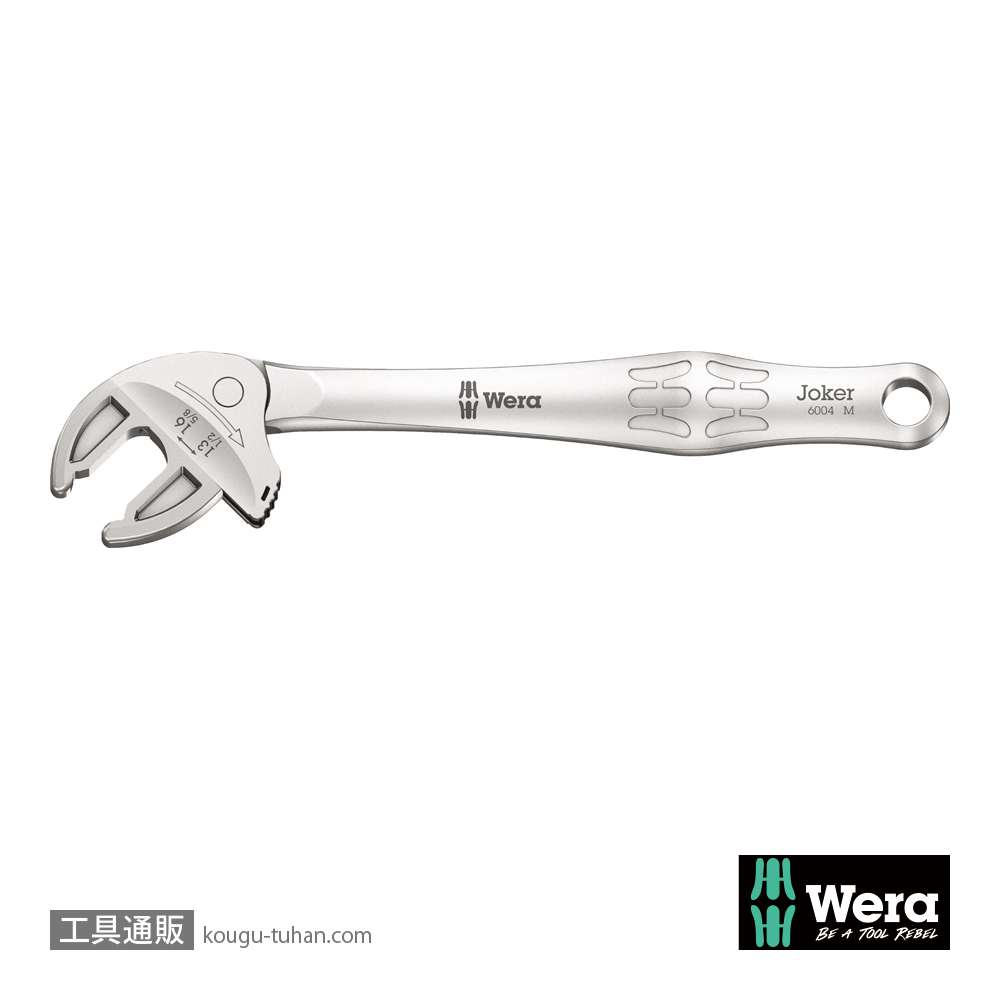 Wera 6004 Joker 自動調整ラチェットモンキーレンチ M 13-16mmの画像
