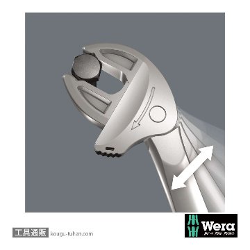 Wera 6004 Joker 自動調整ラチェットモンキーレンチ XXL 24-32mmの画像