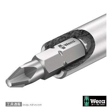 Wera Kompakt 27 RA-R1 ラチェットドライバハンドル(マグネット)(+,PZ,-)の画像