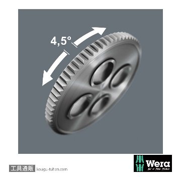 Wera Kompakt 400 RA SHK ラチェットレンチ/ドライバセット(空調システム向け)の画像