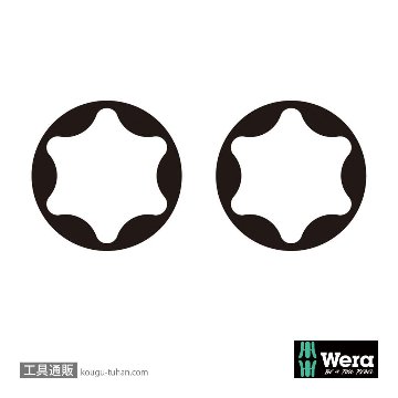 Wera 87 バリオ トルクスブレード TX6/TX8の画像