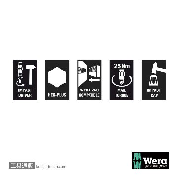 Wera Kompakt 900 インパクトドライバーセットの画像