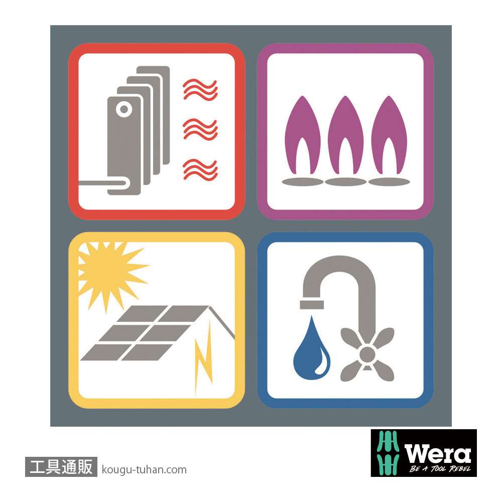Wera コンパクトSH2 配管用の画像